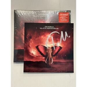 Rage Against The Machine Tom Morello Signed Autographed CD Cover #2